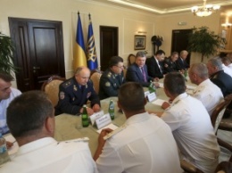 Воронченко доложил Порошенко о планах развития ВМС