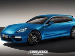 Дизайн-студия X-Tomi Design представила рендер Porsche Panamera Sport Turismo