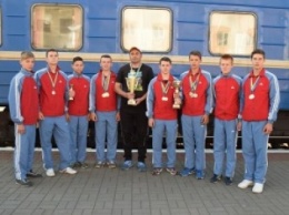 Сборная Николаевской области стала первой на чемпионате Украины по пожарно-прикладному спорту среди юношей и юниоров