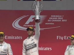Формула-1: Льюс Хэмилтон выиграл "Гран-при Канады"
