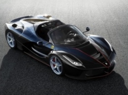 Ferrari обнародовала снимки открытой версии LaFerrari