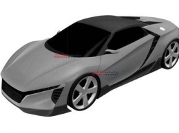 Появились патентные изображения неизвестного спорткара Acura