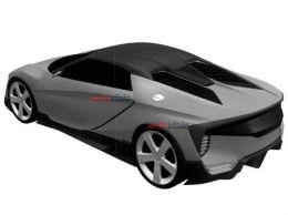 В Сети появились патентные изображения неизвестного спорткара Acura