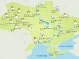 Завтра половина Украины будет мокнуть под дождями с грозами