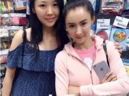 Звезда китайского шоу-бизнеса похвасталась своим iPhone 7 [фото]