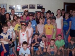 Детей познакомили с работой Добропольской полиции