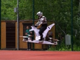 В России создали летающий мотоцикл