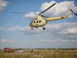 На Сумщине разбился вертолет МИ-2