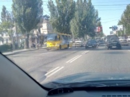 В Одессе на Лузановке маршрутка попала в ДТП