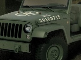 Концепт Wrangler 75th Salute чествует оригинальный военный Jeep