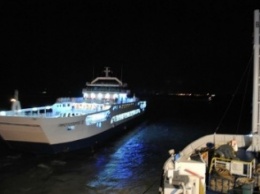 Ночное происшествие в Керченском проливе: Мужчина выпрыгнул с парома, следующего в Крым