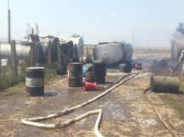 В Одесской области сгорел бензовоз: три человека попали с ожогами в реанимацию