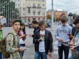 Фотофакт: поклонники покемонов провели в Минске охоту на монстров