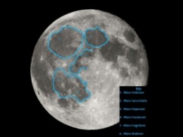 Один из крупнейших кратеров Луны образовался в результате столкновения с протопланетой