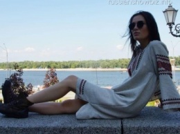 Анастасия Приходько устроила фотосессию в вышиванке