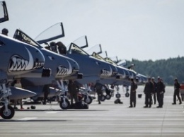 В Эстонии приземлились восемь американских штурмовиков A-10