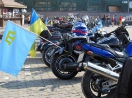В Украине начался мотопробег за единство Украины и Крыма (ФОТО)