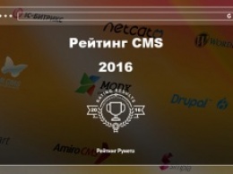 «Рейтинг Рунета» представил итоги рейтинга CMS за 2016 год