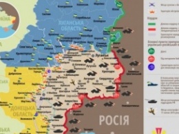 Пушечный обстрел Авдеевки и минометный "дождь" по всему Донецкому направлению