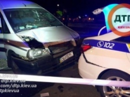 Пьяное ДТП в Киеве: сбили двух полицейских, оформлявших ДТП (ФОТО)