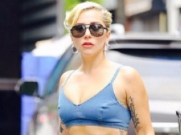 После расставания с Тейлором Кинни Леди Гага заметно похудела