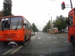 В Нижнем Новгороде маршрутка переехала мужчину на пешеходном переходе
