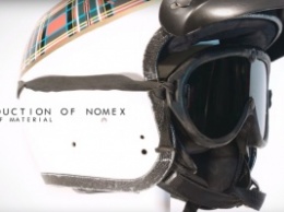 Эволюцию гоночных шлемов показали в двухминутном ролике