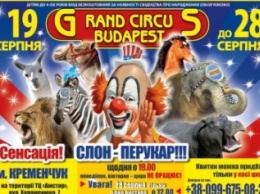 В Кременчуг едет цирк «Grand circus Budapest»!