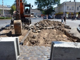 Брусчатка с Тираспольской площади Одессы передается на ответственное хранение КП «Городские дороги»