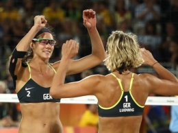 Сборные Германии и Бразилии победили в пляжном волейболе на ОИ-2016