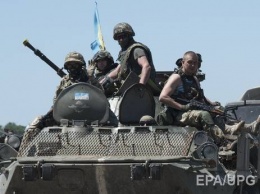 Боевики обстреляли позиции украинских военных из крупнокалиберных орудий