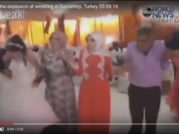 В сеть попало видео взрыва на свадьбе в Турции