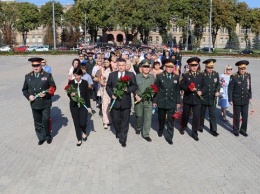 Аваков открыл мемориал погибшим в АТО нацгвардейцам