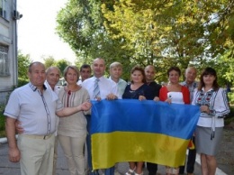 Как отпраздновали День Государственного флага в Добропольской РГА
