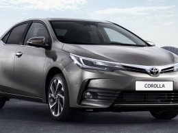 На рынок России вышел обновленный седан Toyota Corolla 2016
