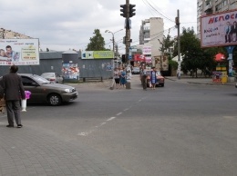 Горожане указали власти и полиции на опасный пешеходный переход (фото)