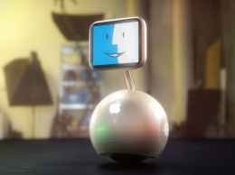 Представлен концепт домашнего робота Apple iRis в стиле iMac G4 [видео]
