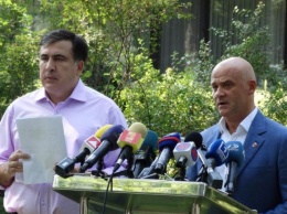 Труханов больше не "вор", "сепаратист" и "пахан" - Саакашвили помирился с мэром Одессы ради "Евровидения"