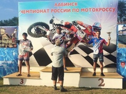 Мотокросс: Гусев и Рогозин - победители 1-го этапа Чемпионата России 2016 в Лабинске
