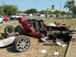 Ужасная авария с суперкаром Koenigsegg CCX произошла в Мексике