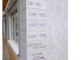 "Скоро терпение кончится" - "донецкие хунтики" расписали отжатый McDonalds ругательствами в адрес "ДНР"