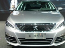 Peugeot 308 в кузове седан представили в Китае