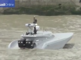 В Британии испытали футуристическую антитеррористическую беспилотную лодку