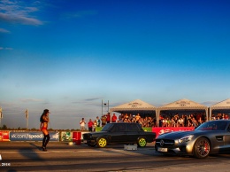 Гонки в Запорожье: ВАЗ-2107 против Mercedes-AMG GT!
