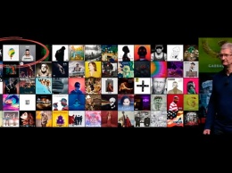 На презентации iPhone 7 Apple показала обложки альбомов Тимати и Басты