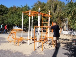 В парке «Херсонская крепость» появятся 12 фитнес-станций (фото)