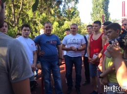 В Николаеве открыли Workout площадку в «Сердце города»