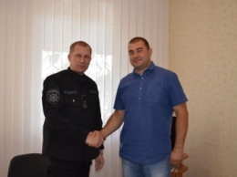 Краматорчане поблагодарили генерала полиции за добросовестную работу