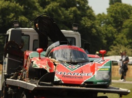 Гоночный Mazda 767B разбился в Гудвуде
