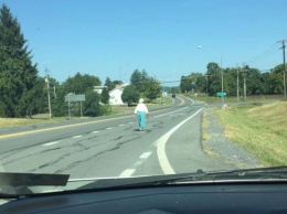 Одинокая старушка на дороге напугала водителя. Останавливая машину, он еще не знал, какое приключение его ожидает
